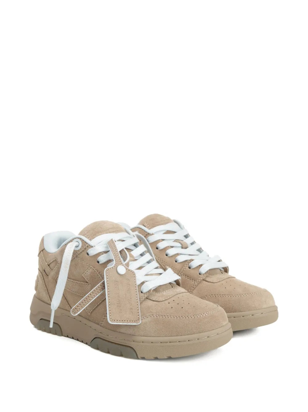 Off-White Out Of Office Suede Sneakers