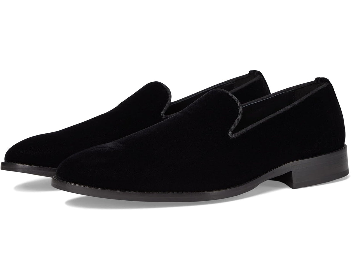 Men's Johnston & Murphy Gavney Slip-On Loafers Black Velvet