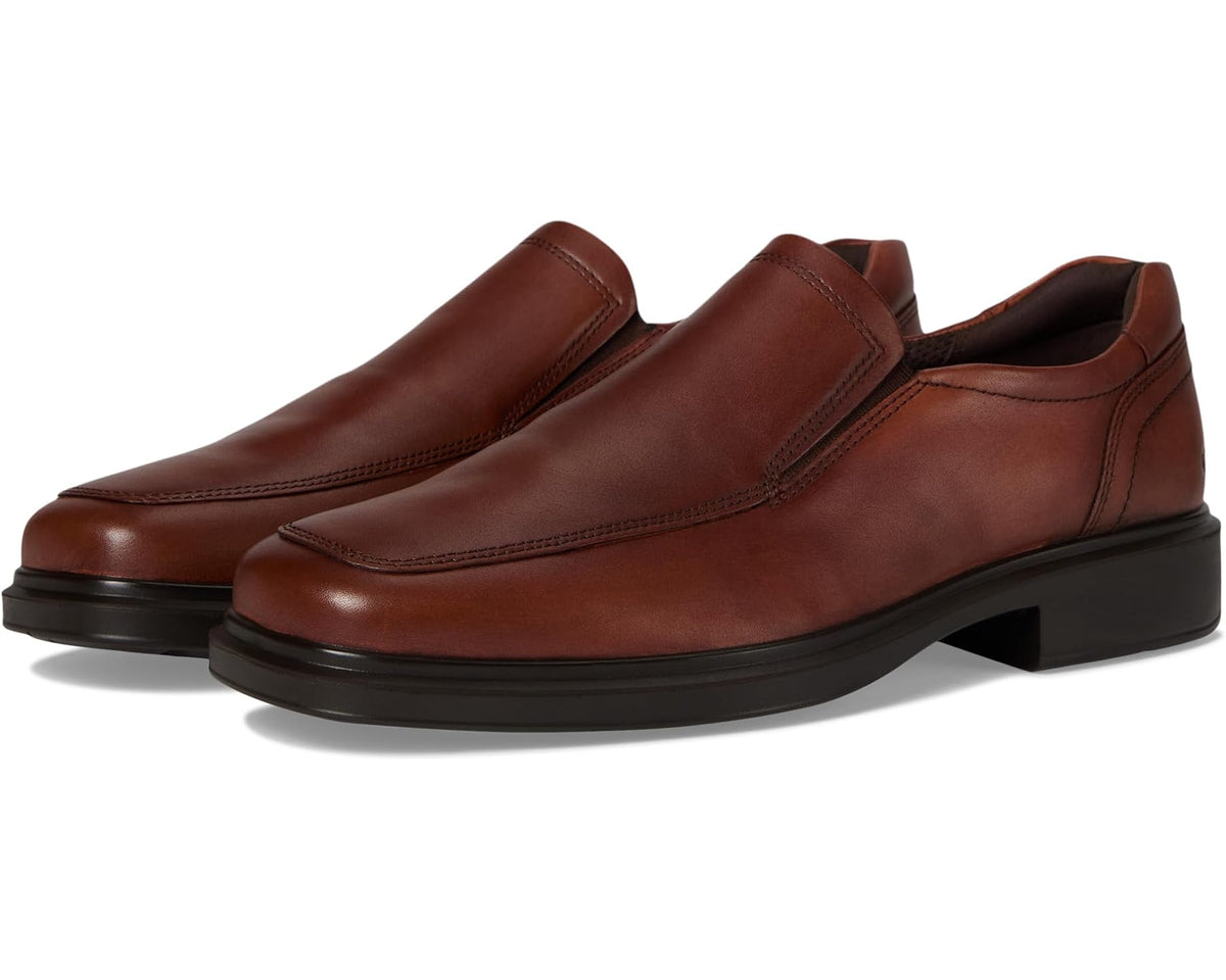 Men's ECCO Helsinki 2.0 Apron Toe Slip-On Cognac/Cognac