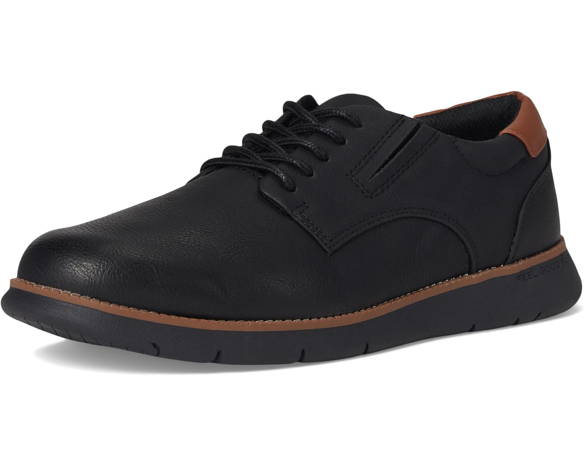 Men's Dr. Scholl's Synergy Oxfd Black Faux Leather
