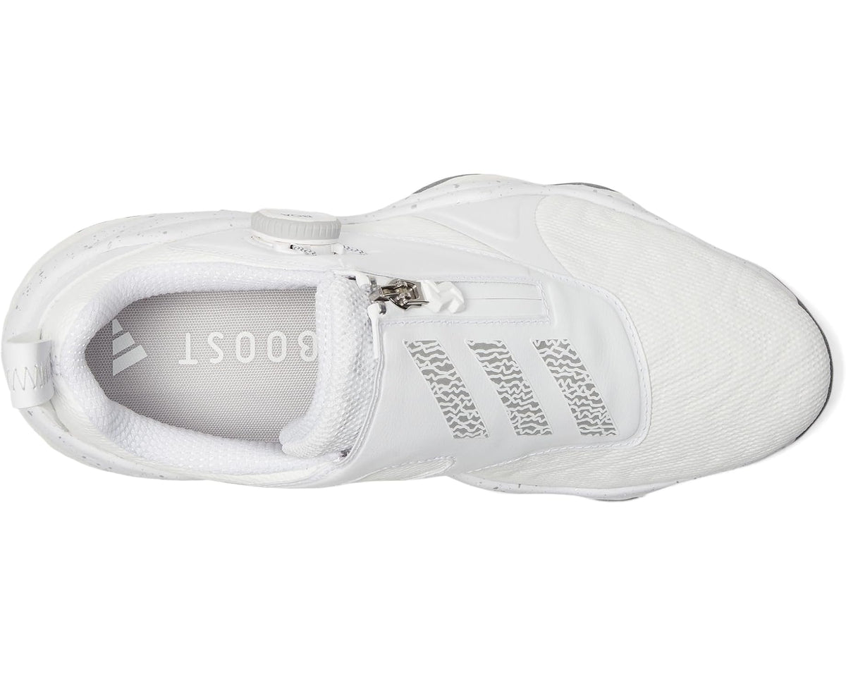 Men's adidas Golf Codechaos BOA 25 Golf Shoes Footwear White/Iron Metallic/Grey Four
