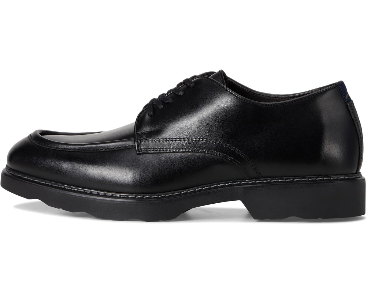 Men's Johnston & Murphy Collection Huxley Moc Toe Derby Black European Calfskin