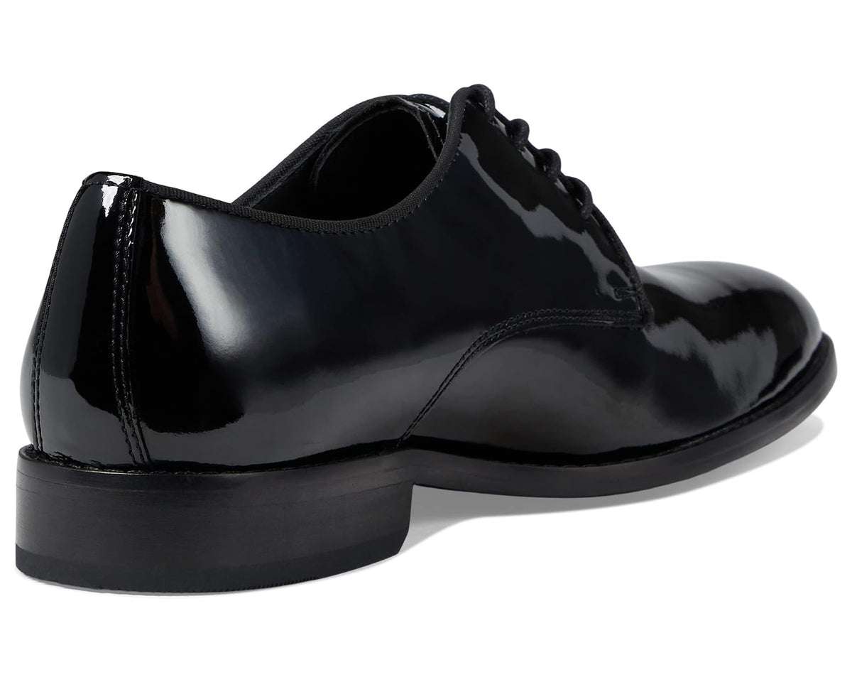 Men's Johnston & Murphy Gavney Plain Toe Black Patent