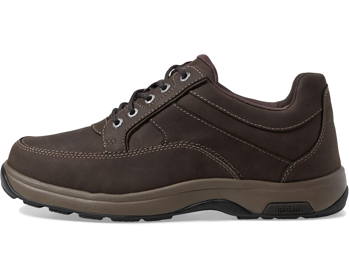 Men's Dunham Midland Oxford Waterproof Brown Nubuck