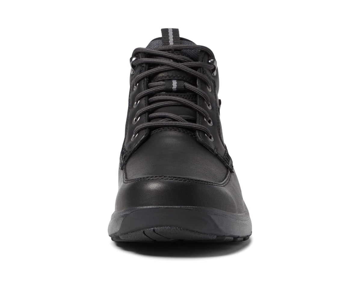 Men's Dunham 8000 Mid Boots Black Leather