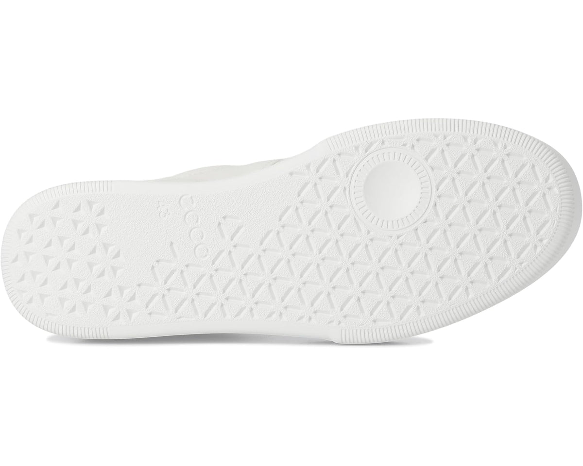 Men's ECCO Street Court Lace Sneaker White/Shadow White