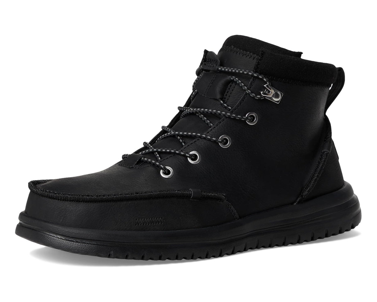 Men's Hey Dude Bradley Classic Tumbled Black/Black