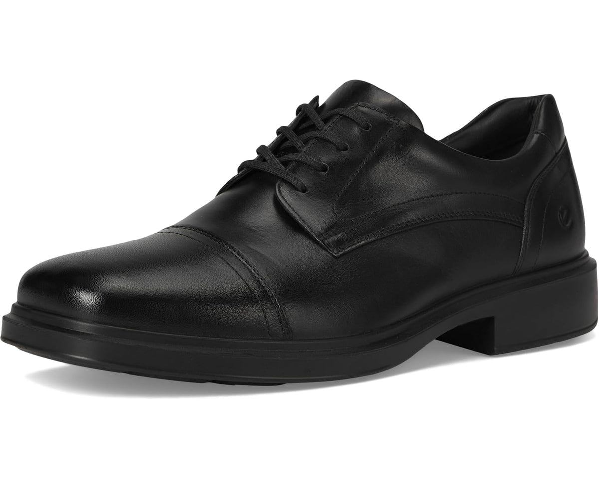 Men's ECCO Helsinki 2.0 Cap Toe Tie Oxford Black