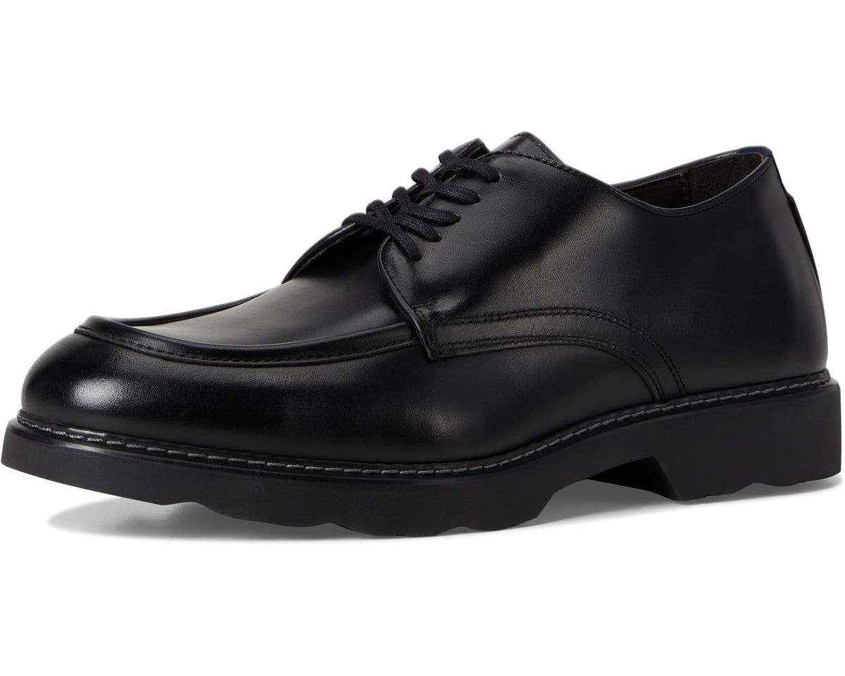 Men's Johnston & Murphy Collection Huxley Moc Toe Derby Black European Calfskin