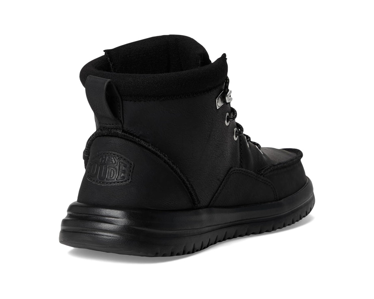 Men's Hey Dude Bradley Classic Tumbled Black/Black