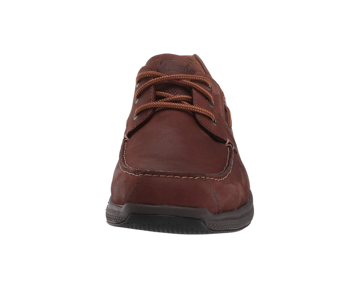 Men's Florsheim Work Bayside Steel Toe Lace-Up Brown