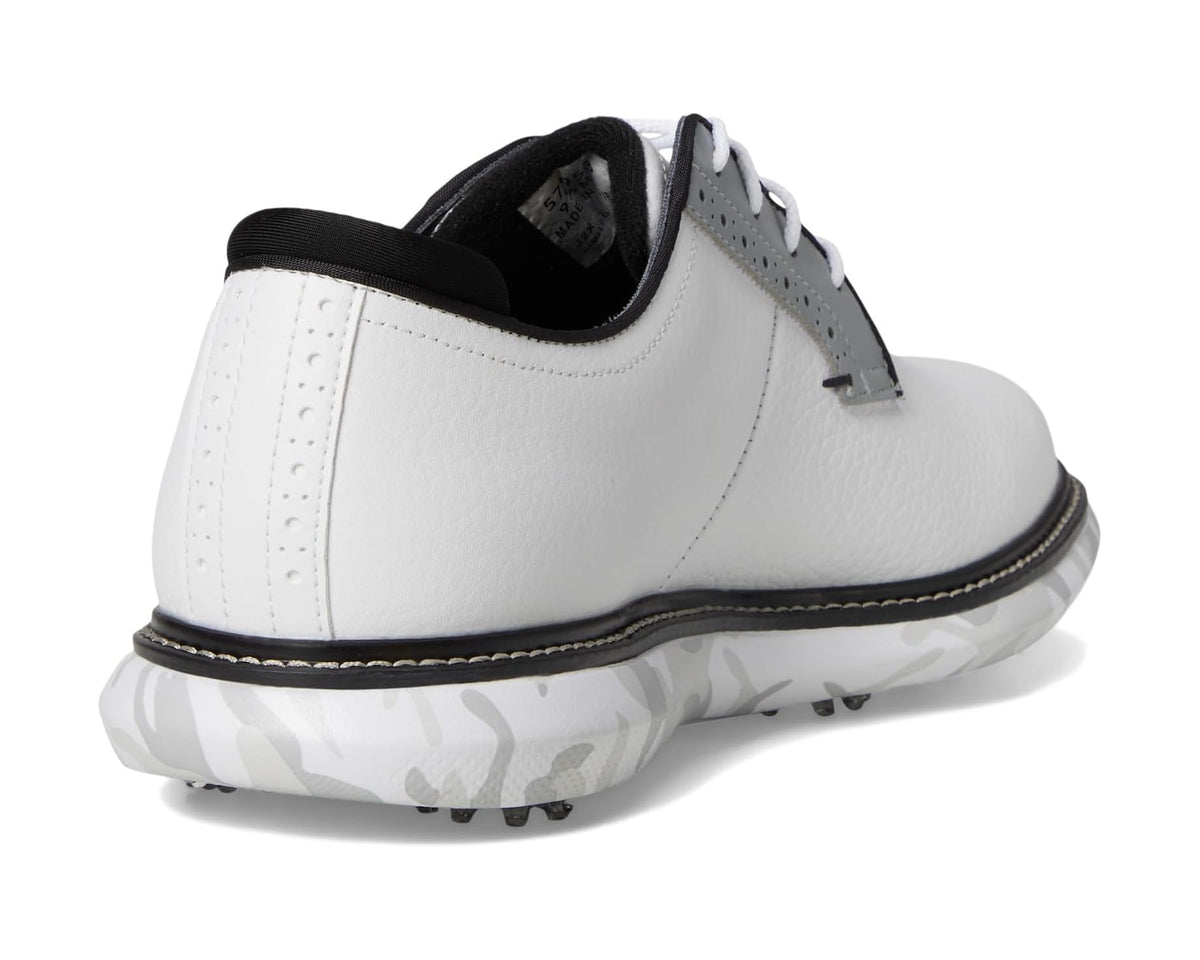 Men's FootJoy Traditions Blucher Golf Shoes White/Grey Camo
