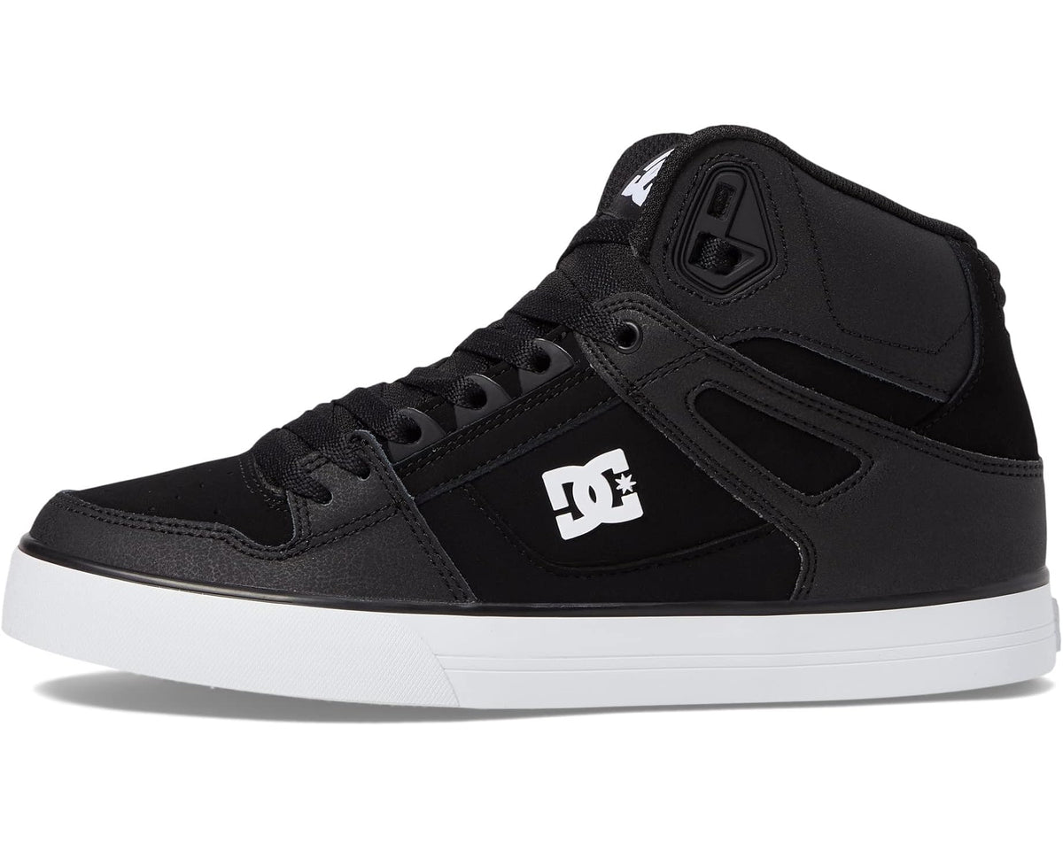 Men's DC Pure High-Top WC Black/Black/White Multi Snake