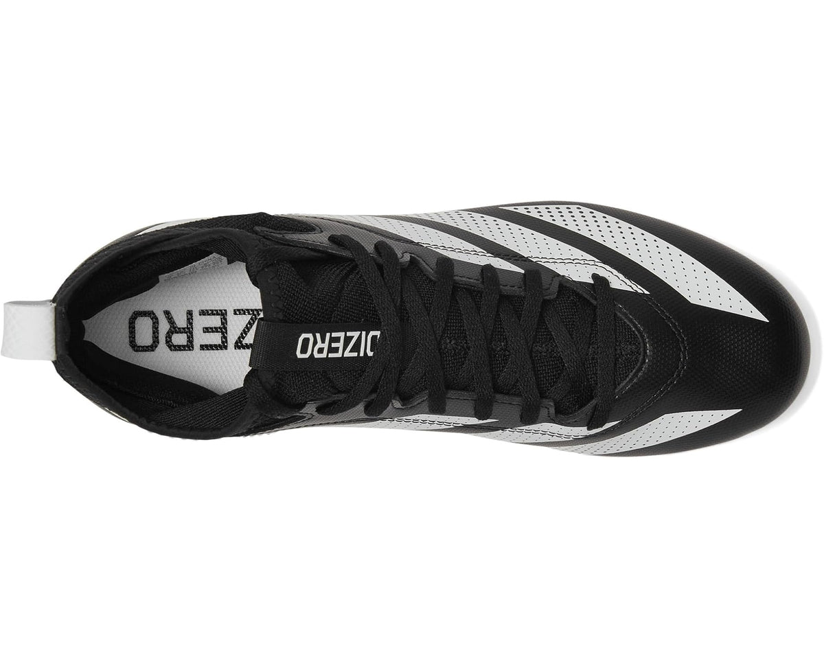 Men's adidas Adizero Impact.2 Football Cleats Black/White/Black