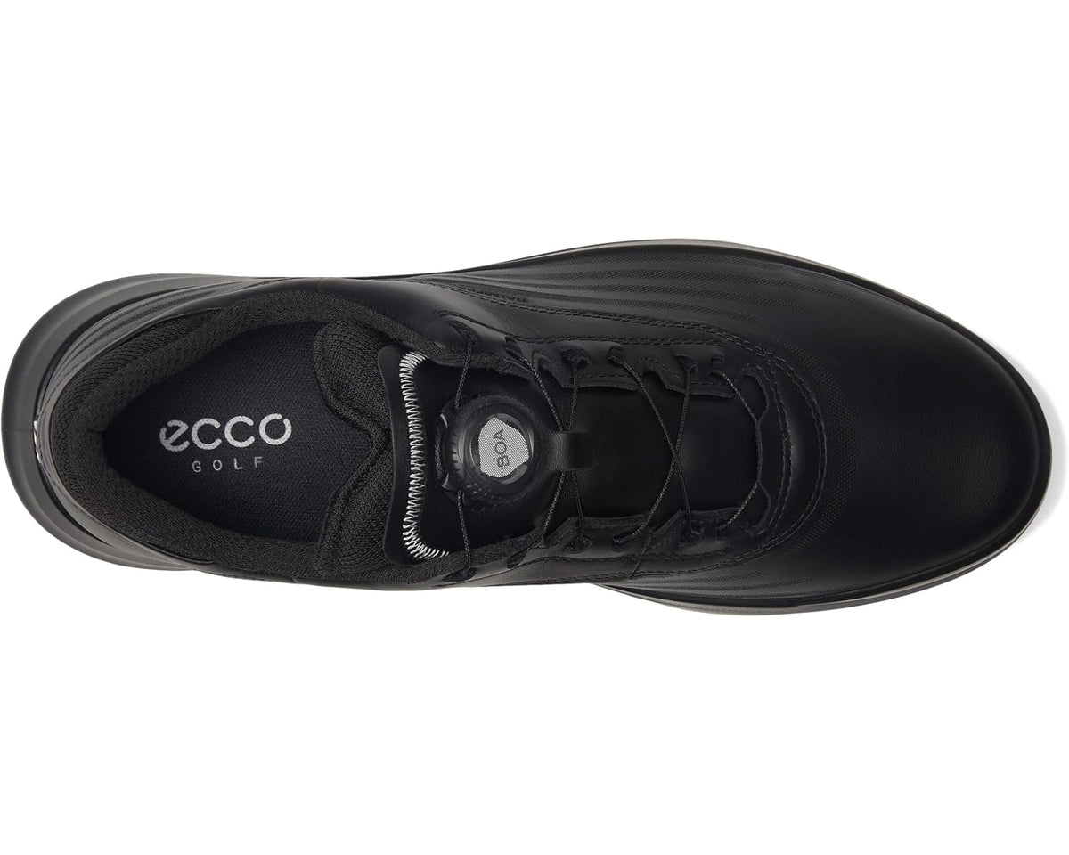 Men's ECCO Golf Core BOA Waterproof Golf Shoe Black