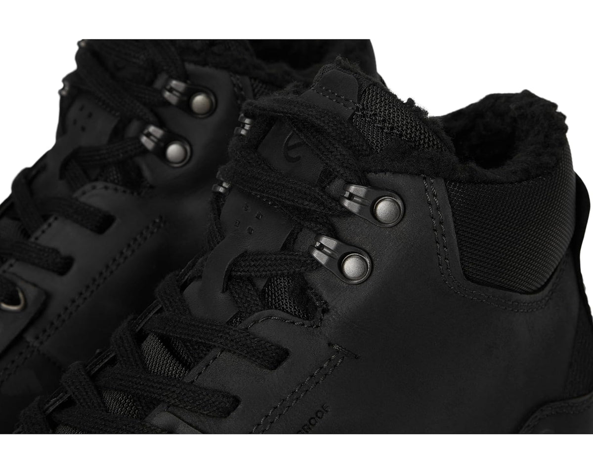 Men's ECCO Byway 2.0 Waterproof Lace-up Boots Black Oiled Nubuck