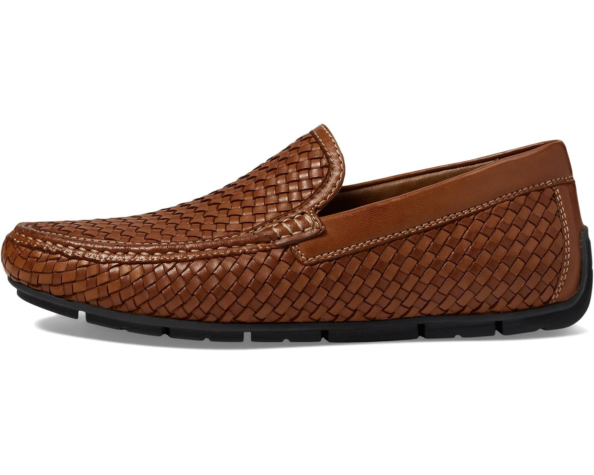 Men's Johnston & Murphy Collection Baldwin Woven Venetian Driver Tan
