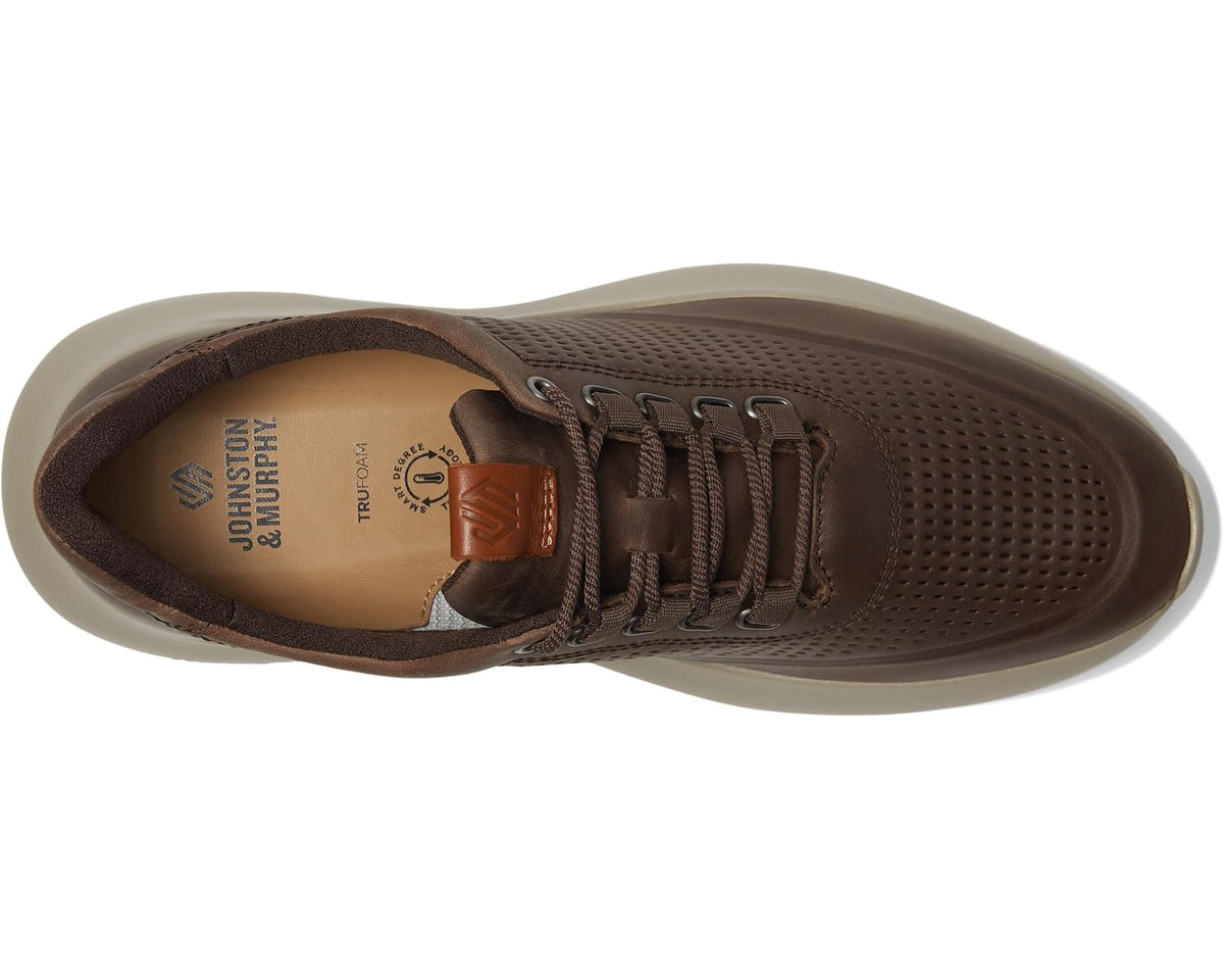 Men's Johnston & Murphy Amherst 2.0 Embossed U-Throat Stone Oiled Full Grain