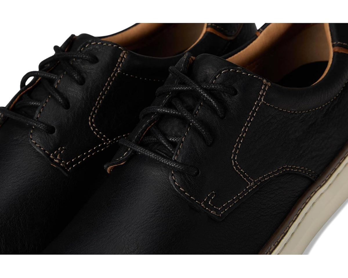 Men's Johnston & Murphy Mcguffey 2 Plain Toe Black Full Grain