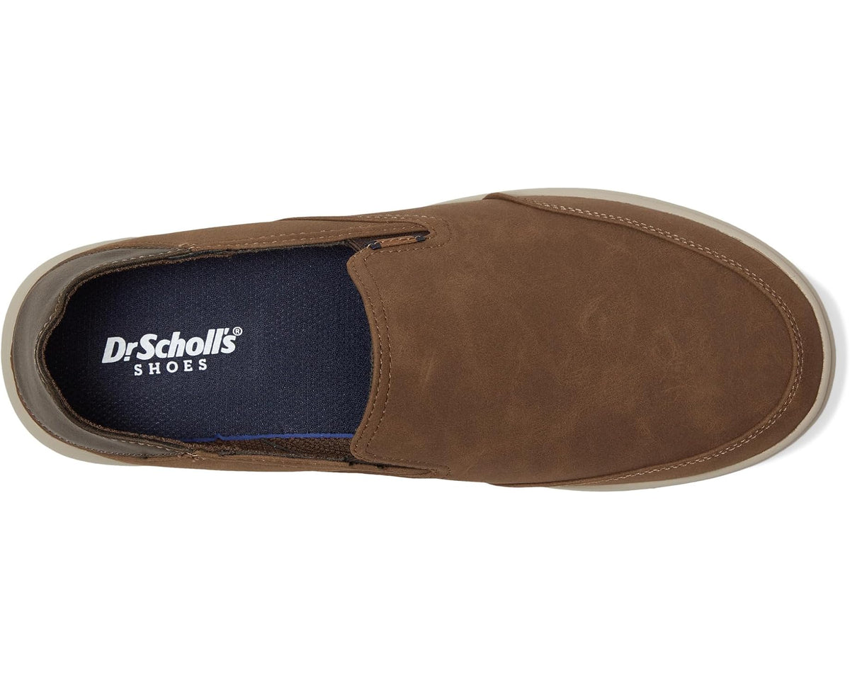 Men's Dr. Scholl's Easy Going Slip Slip On Shoes Dark Tan