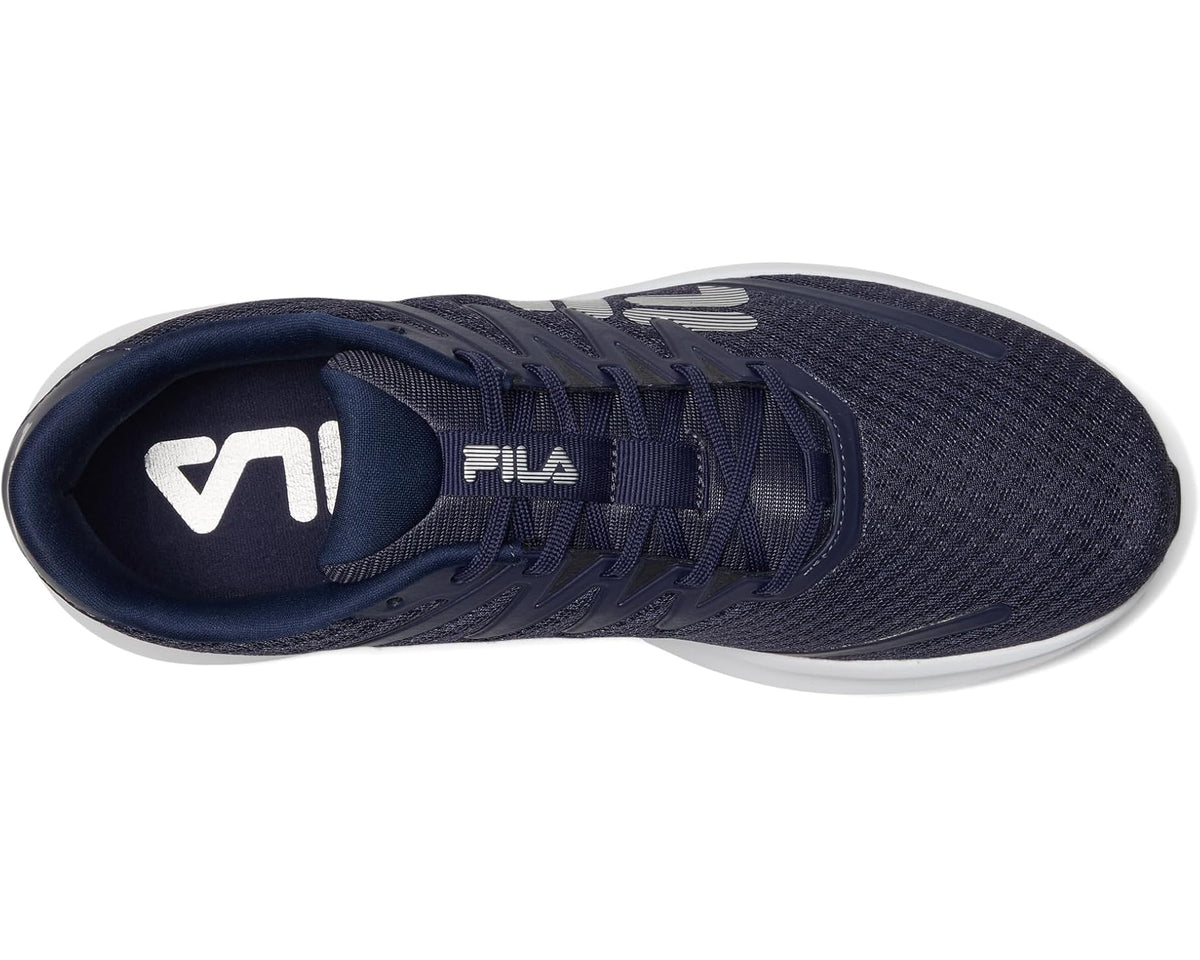 Men's Fila Eletrico Fila Navy/White/Metallic Silver