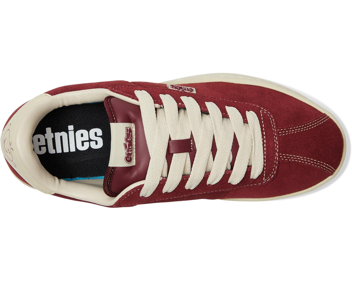 Men's etnies Scam Burgundy/Tan