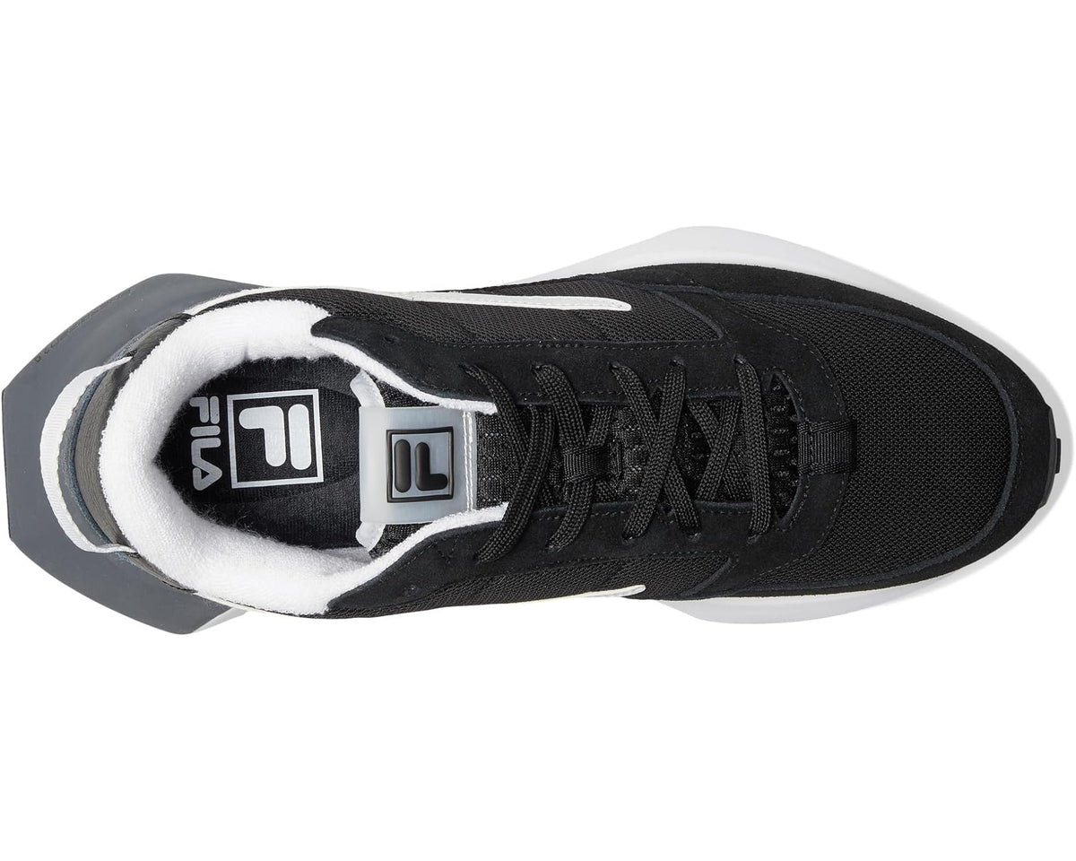 Men's Fila Fila Racer Energized Black/Castlerock/White
