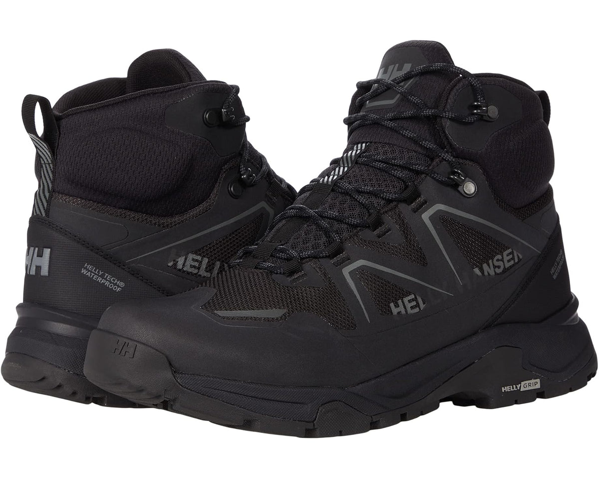 Men's Helly Hansen Cascade Mid Helly Tech Black/New Light Grey
