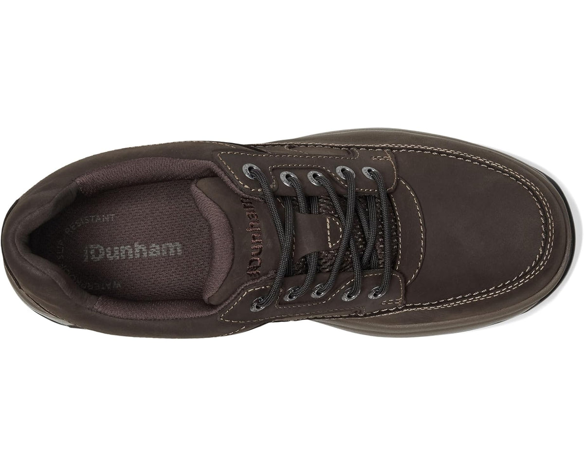 Men's Dunham Midland Oxford Waterproof Brown Nubuck