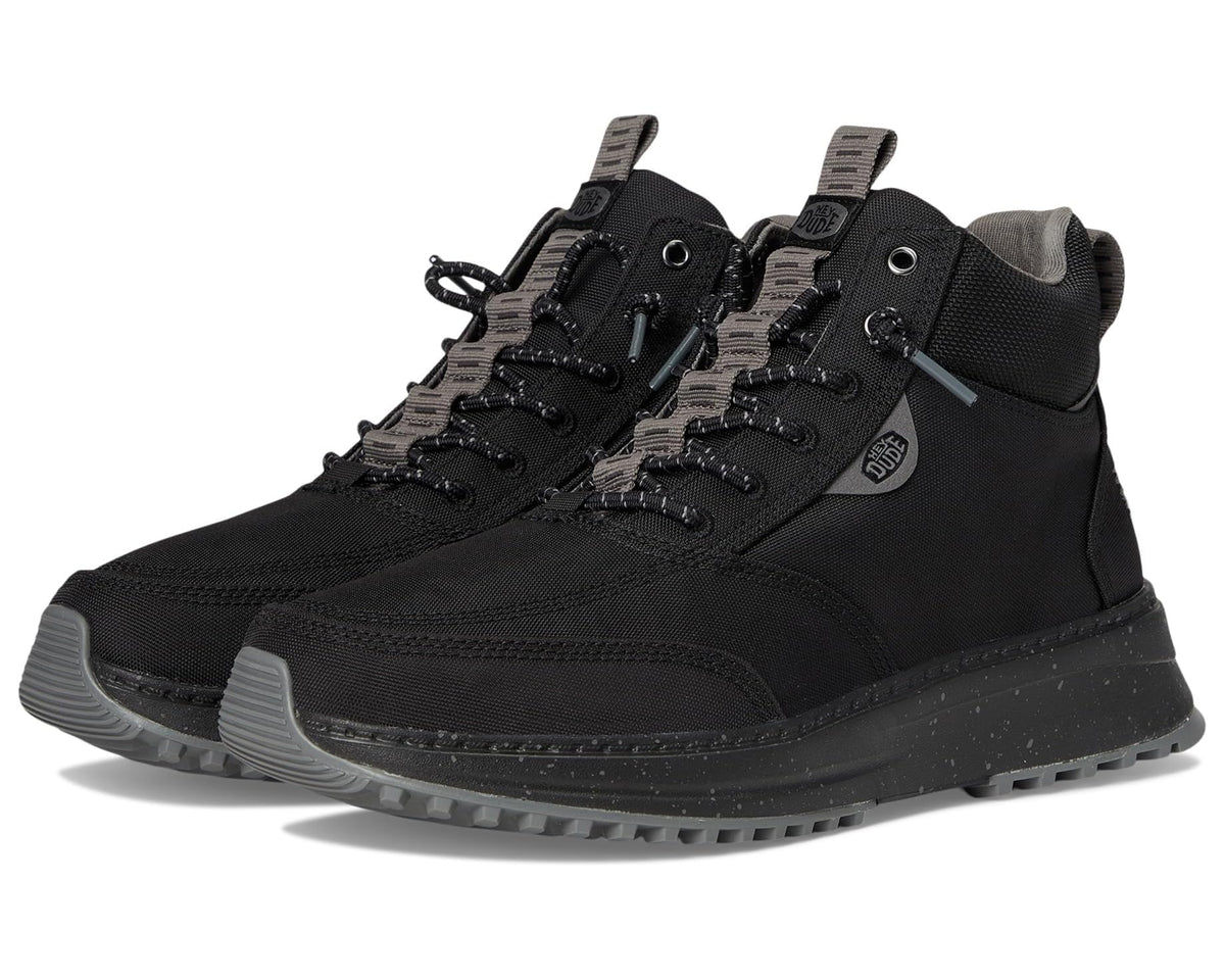 Men's Hey Dude Tahoe Nylon Black/Granite Grey