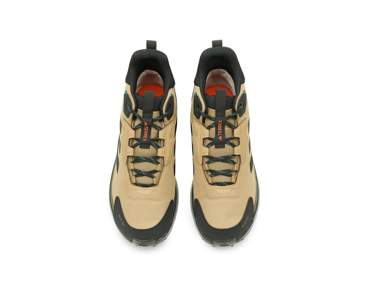 Men's adidas Outdoor Terrex Anylander Mid Top Rain.RDY Hiking Shoes Cardboard/Black/Shadow Olive