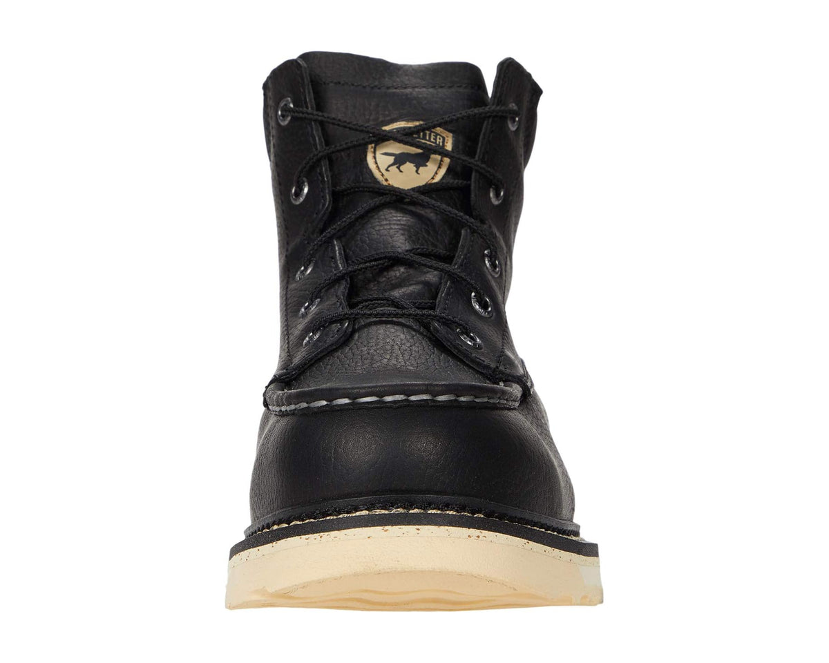 Men's Irish Setter Ashby 6 Aluminum-Toe Leather Work Boots EH Black
