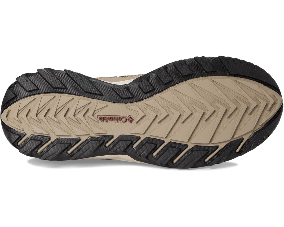 Men's Columbia Strata Trail Low Waterproof Pebble/Spice