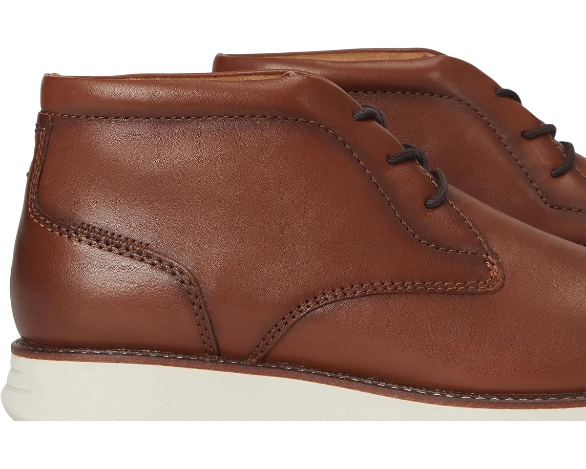 Men's Florsheim Launch Plain Toe Chukka Boots Cognac Multi