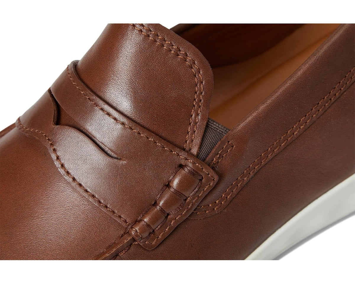 Men's ECCO S Lite Moc Penny Loafers Cognac