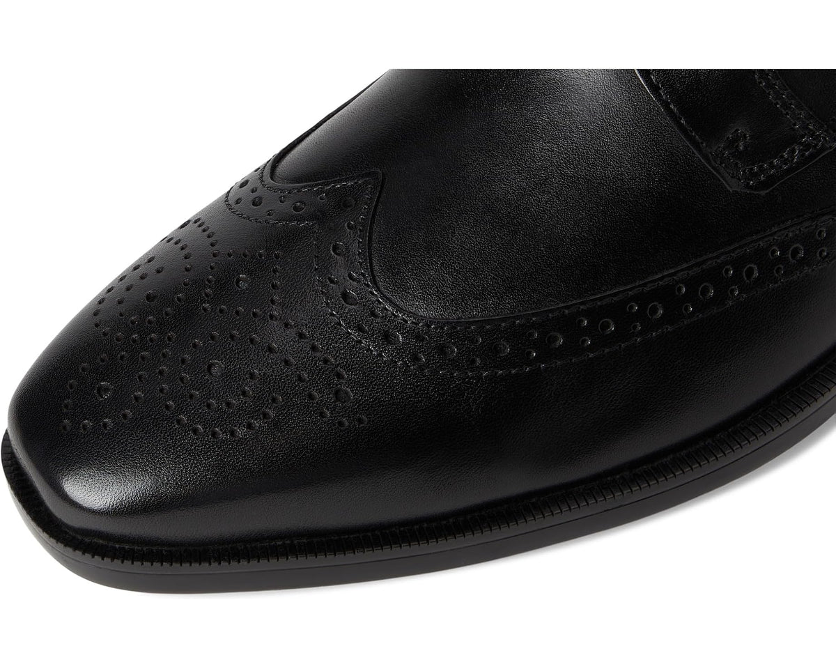 Men's Johnston & Murphy Gibbons Wingtip Black Full Grain