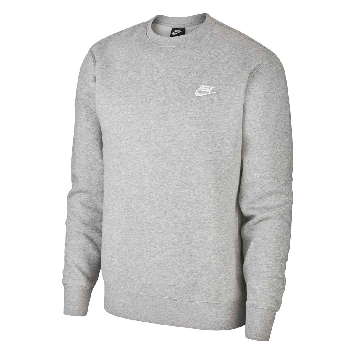 Nike Sportswear Club Fleece Crew Sweatshirt (Dark Grey)