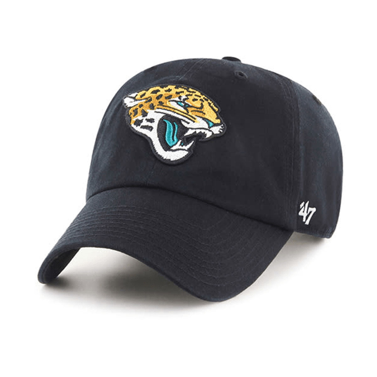 Jacksonville Jaguars Black 47 Clean up (OSFA)