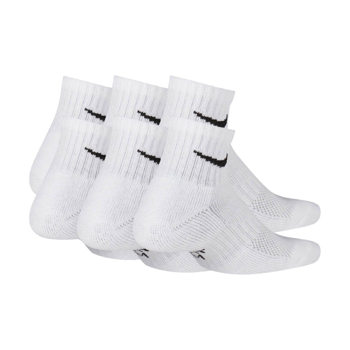Nike Everyday Kids' Cushioned Ankle Socks (6 Pairs)
