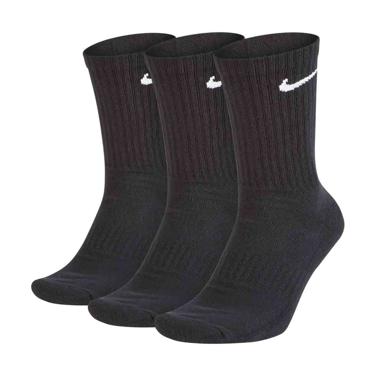 Shop Nike Everyday Cushioned Training Crew Socks - 3 Pairs