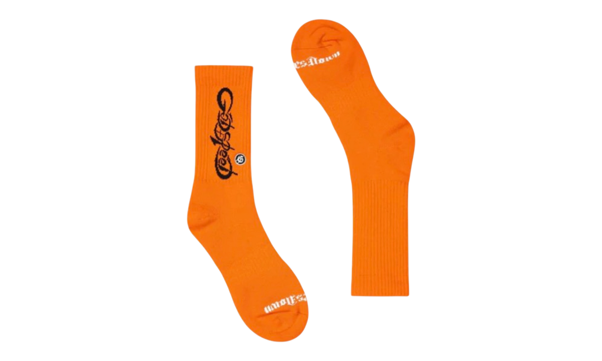 Premium Black Orange Socks