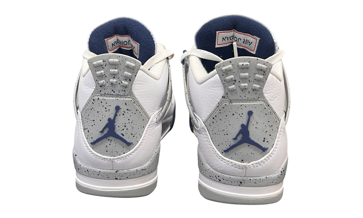 Premium White Navy Retro Fashion Essential