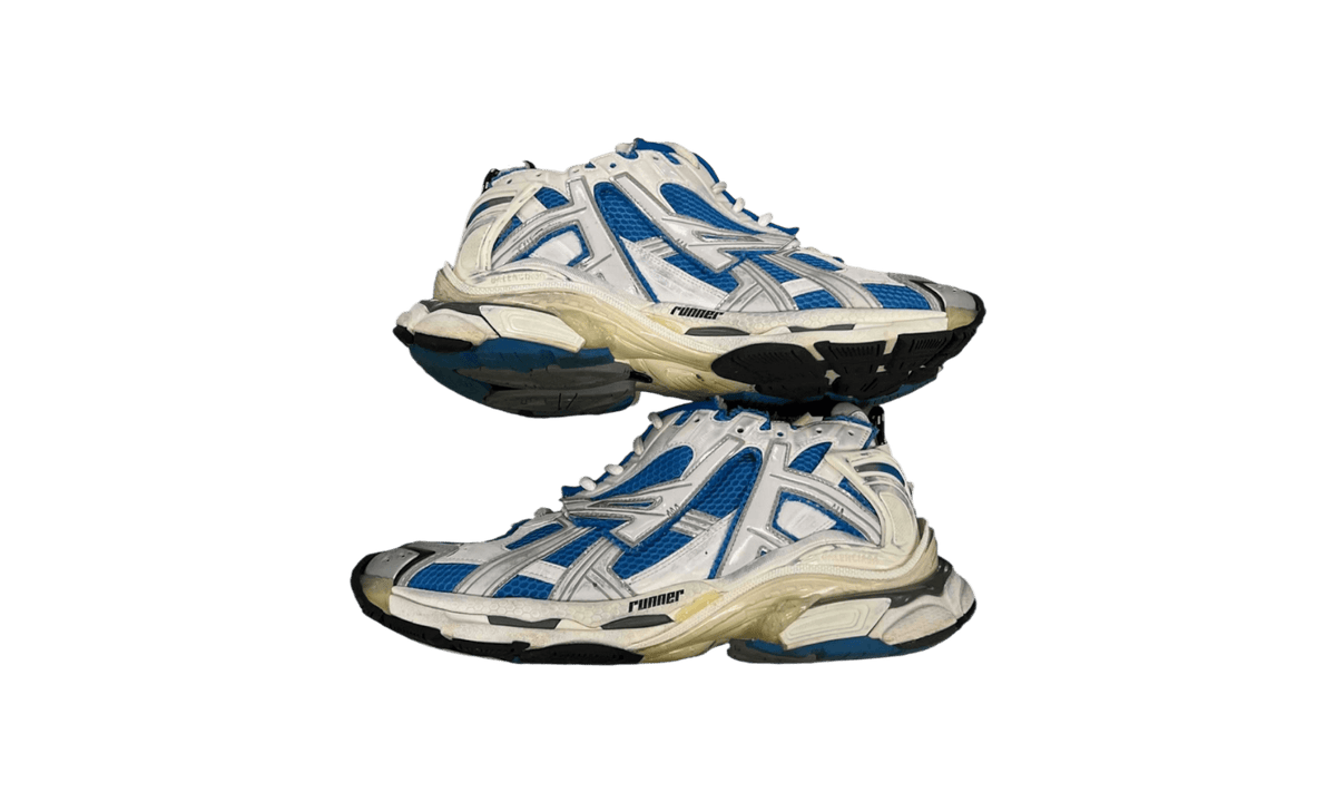 Premium Grey Blue Running Shoes