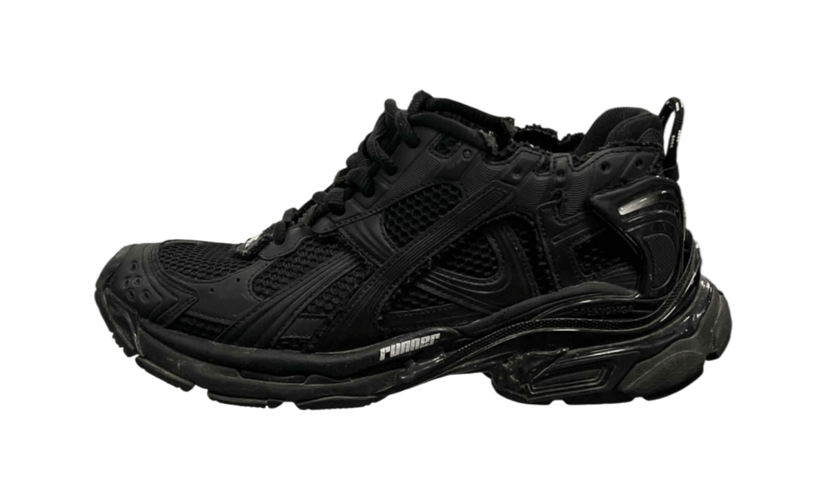 Premium Black Running Shoes