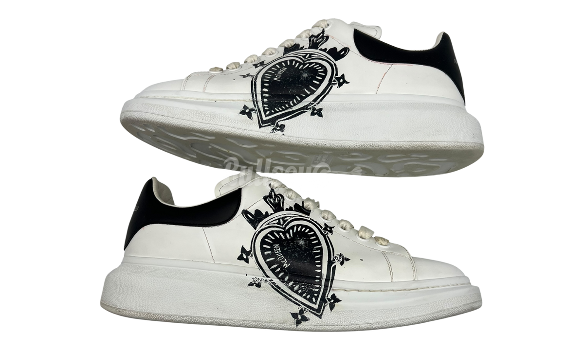 Premium Black White Oversized Sneakers