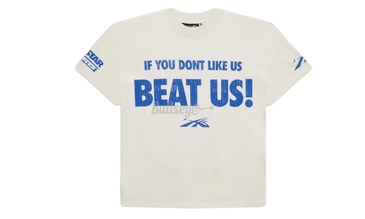 Premium White Blue T-Shirt