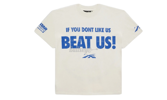 Premium White Blue T-Shirt