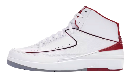 Premium White Red Retro Fashion Essential