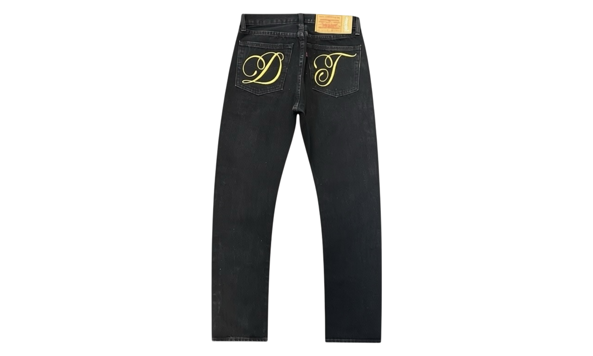 Premium Black Gold Jeans