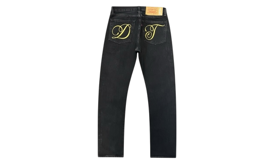 Premium Black Gold Jeans
